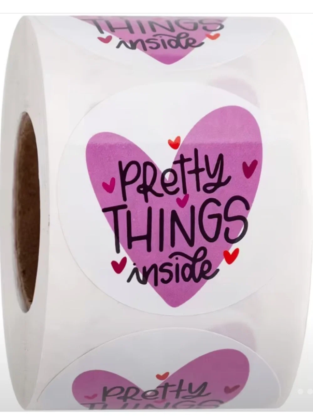 *Buy Now* 500 1 Inch Thank You Stickers NWT